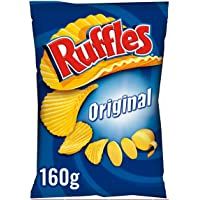 Ruffles -Original - Patatas Fritas con Sal - 160 g